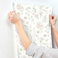 Bergamot Pastel Wildflower Wallpaper