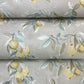 Lemonade Grey Citrus Wallpaper