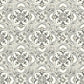 Marjoram Black Floral Tile Wallpaper
