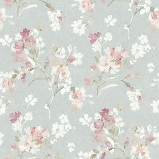 Azalea Fuchsia Floral Branches Wallpaper