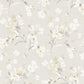 Azalea Neutral Floral Branches Wallpaper