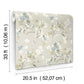Azalea Light Grey Floral Branches Wallpaper