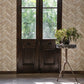 Canelle Rust Brick Herringbone Wallpaper