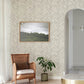 Canelle White Brick Herringbone Wallpaper