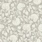Vadouvan Grey Jacobean Trail Wallpaper