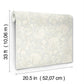 Vadouvan Light Blue Jacobean Trail Wallpaper