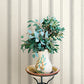 Lovage Charcoal Linen Stripe Wallpaper