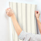 Lovage Charcoal Linen Stripe Wallpaper