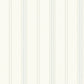 Lovage Aqua Linen Stripe Wallpaper