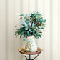 Lovage Green Linen Stripe Wallpaper