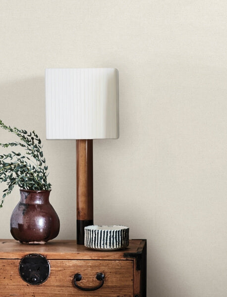Chambray Dove Fabric Weave Wallpaper