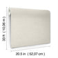 Chambray Light Grey Fabric Weave Wallpaper