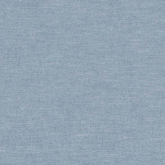 Chambray Denim Fabric Weave Wallpaper