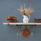 Chambray Denim Fabric Weave Wallpaper