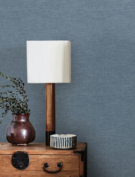 Chambray Denim Fabric Weave Wallpaper