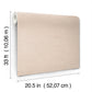 Chambray Blush Fabric Weave Wallpaper