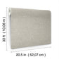 Chambray Grey Fabric Weave Wallpaper