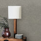 Chambray Grey Fabric Weave Wallpaper