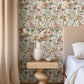 Whimsy Pink Fauna Wallpaper