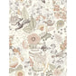Whimsy Coral Fauna Wallpaper