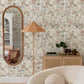 Whimsy Coral Fauna Wallpaper