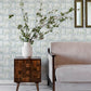 Lolly Teal Arches Wallpaper