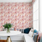 Nathalie Coral Abstract Blooms Wallpaper