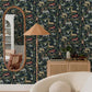 Rigby Navy Jungle Animals Wallpaper
