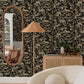 Rigby Black Jungle Animals Wallpaper