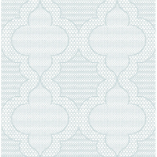 Ernest Blue Quilted Quatrefoil Wallpaper