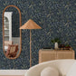 Briar Navy Floral Wallpaper