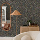 Briar Charcoal Floral Wallpaper