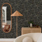 Briar Black Floral Wallpaper