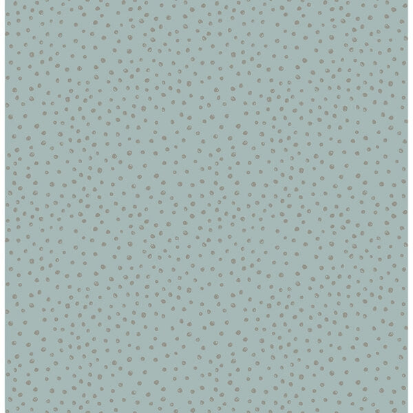 Cassie Light Blue Petite Polka Wallpaper