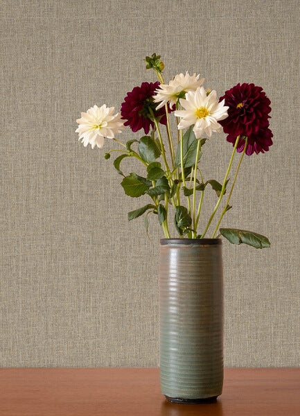 Cromie Taupe Texture Wallpaper