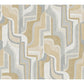 Tulum Khaki Surreal Shapes Wallpaper