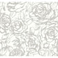 Nelda Silver Rose Wallpaper