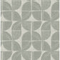Baxter Sea Green Semicircle Mosaic Wallpaper