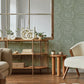 Salma Sage Medallion Wallpaper