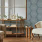 Salma Denim Medallion Wallpaper