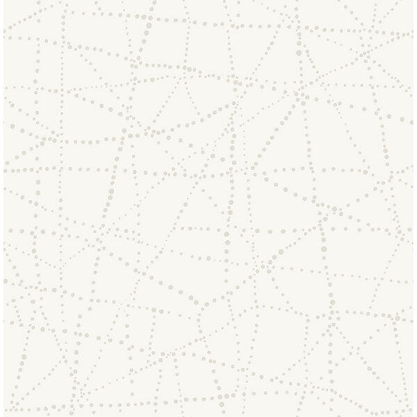 Alcott Ivory Dotted Wallpaper