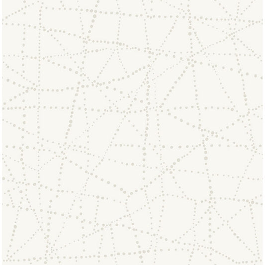 Alcott Ivory Dotted Wallpaper