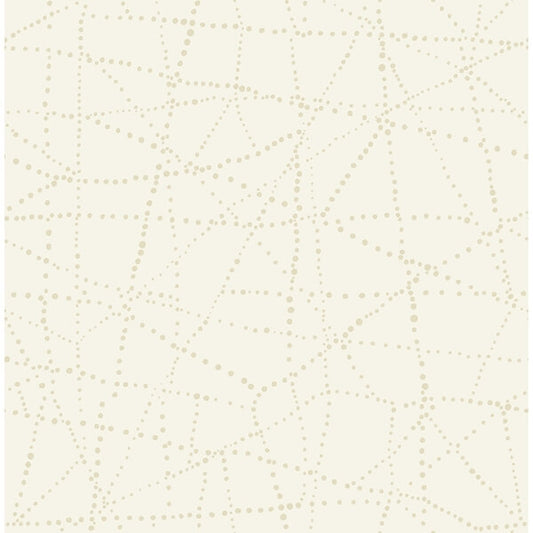 Alcott Cream Dotted Wallpaper