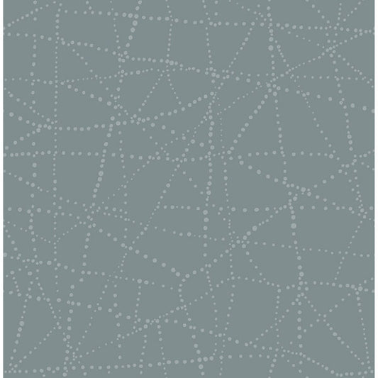 Alcott Slate Dotted Wallpaper