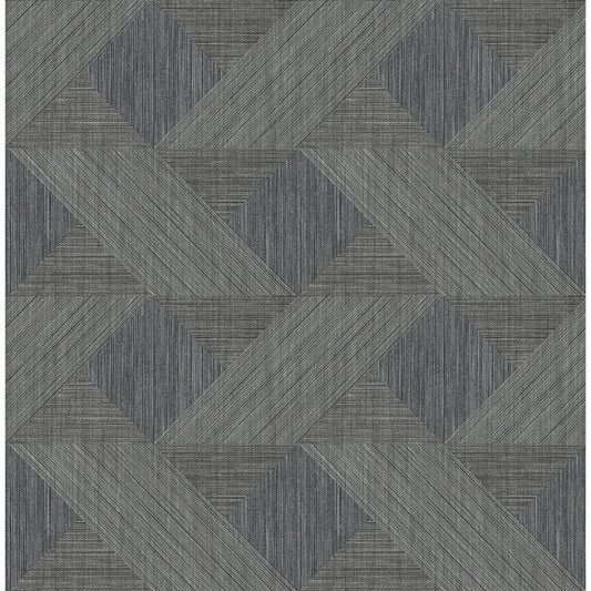 Presley Black Tessellation Wallpaper