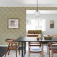 Presley Coffee Tessellation Wallpaper