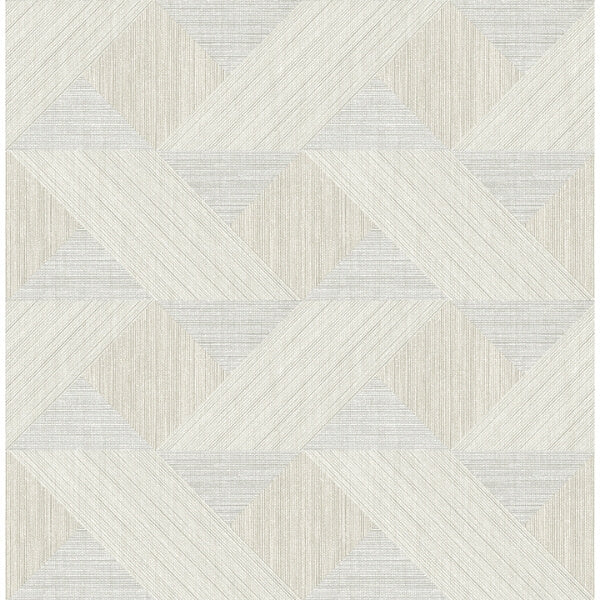 Presley Grey Tessellation Wallpaper