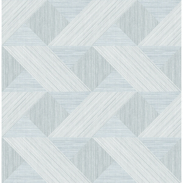 Presley Light Blue Tessellation Wallpaper