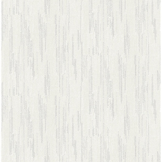 Baris Silver Stipple Stripe Wallpaper