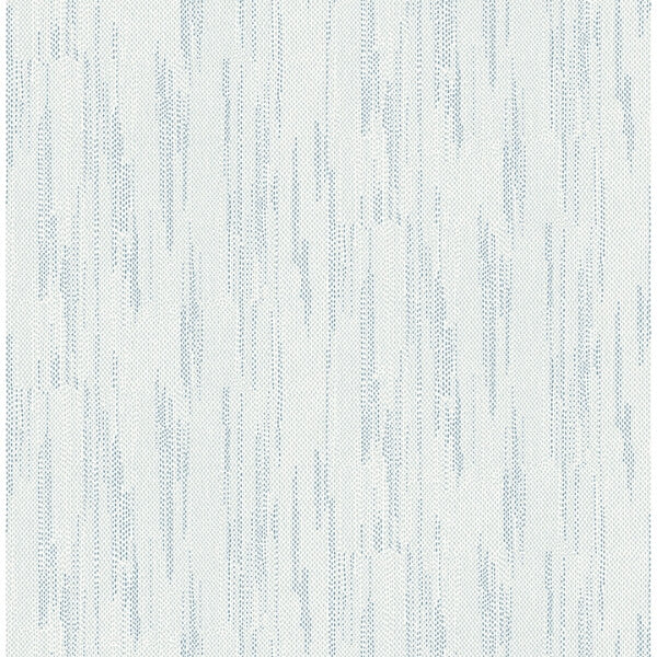 Baris Aqua Stipple Stripe Wallpaper